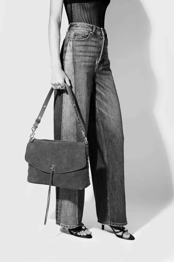 Rebecca Minkoff Darren Large Top Zip Shoulder Bag