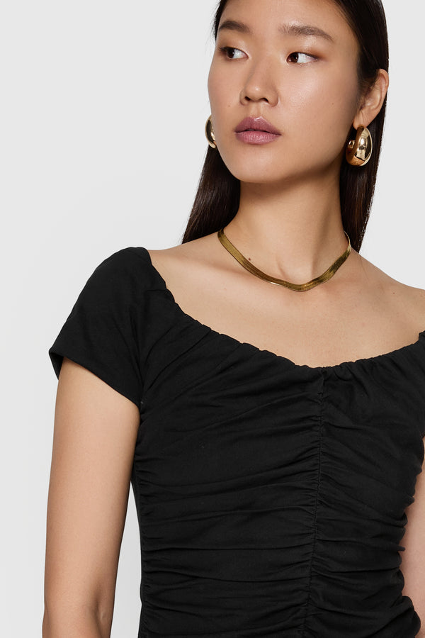 Rebecca Minkoff Devin Off Shoulder Top