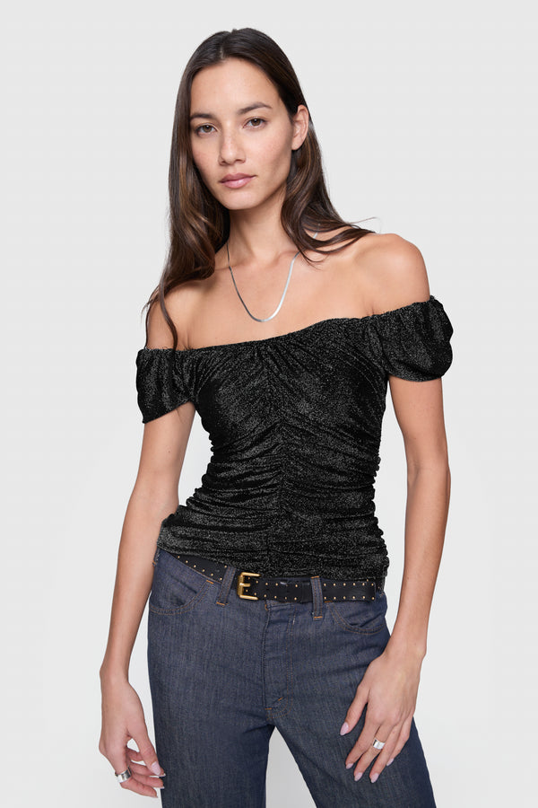 rebecca minkoff Devin Off Shoulder Top