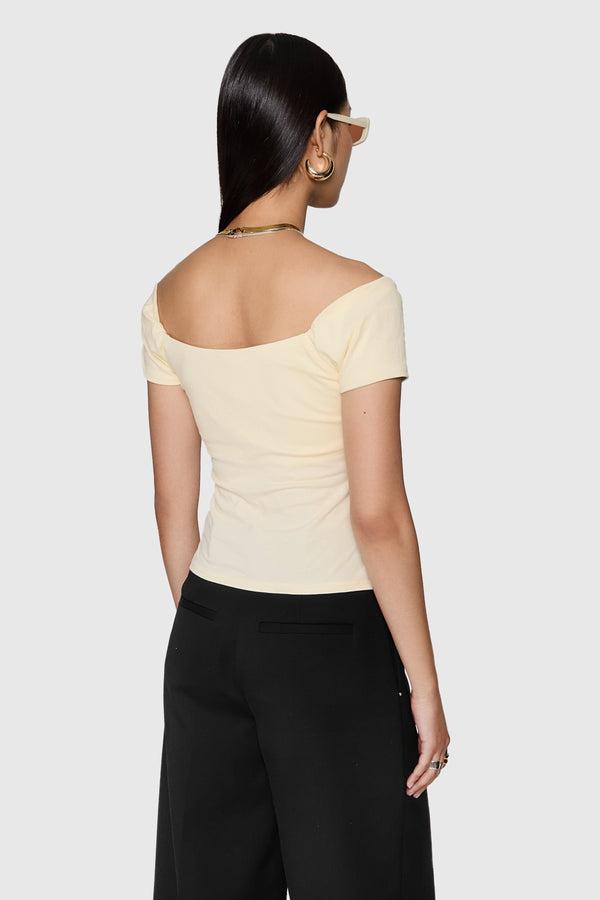 Rebecca Minkoff Devin Off Shoulder Top
