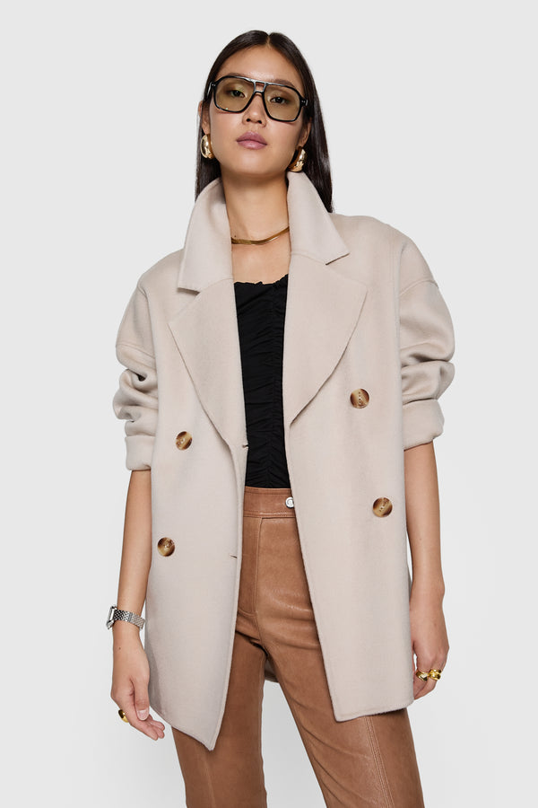 rebecca minkoff Double Face Wool Peacoat