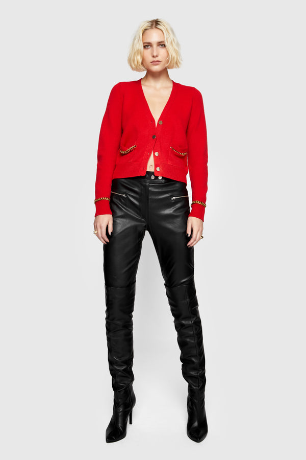 Rebecca Minkoff Edie Chain Cardigan