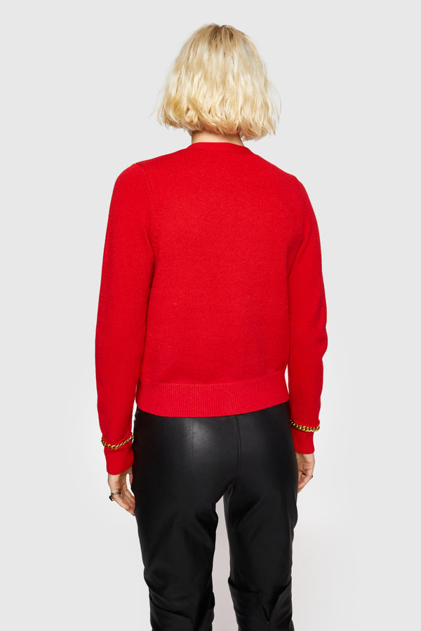 Rebecca Minkoff Edie Chain Cardigan