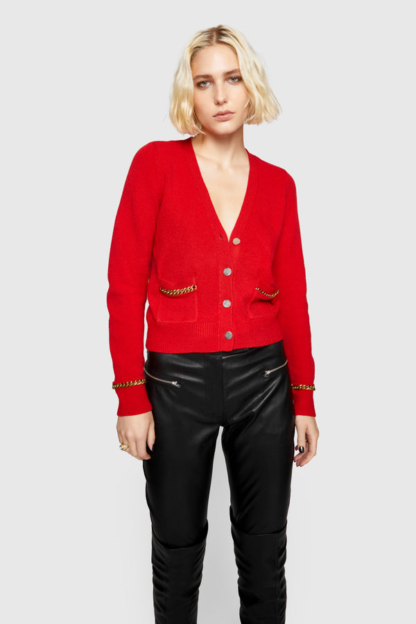 rebecca minkoff Edie Chain Cardigan