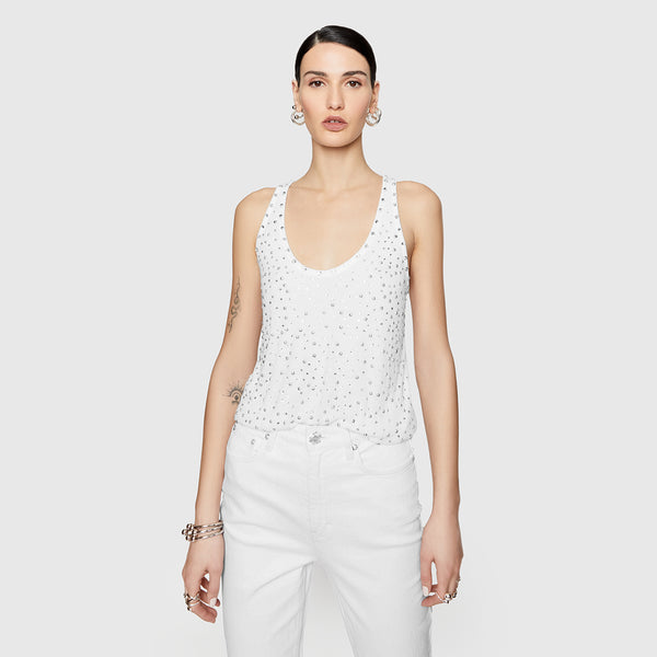 Rebecca Minkoff Edie Embellished Tank