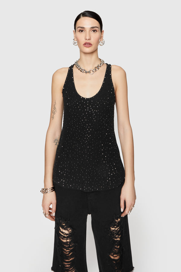Rebecca Minkoff Edie Embellished Tank