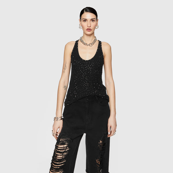 Rebecca Minkoff Edie Embellished Tank