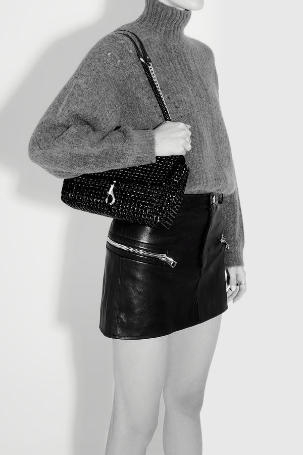 Rebecca Minkoff Edie Woven Medium Crossbody