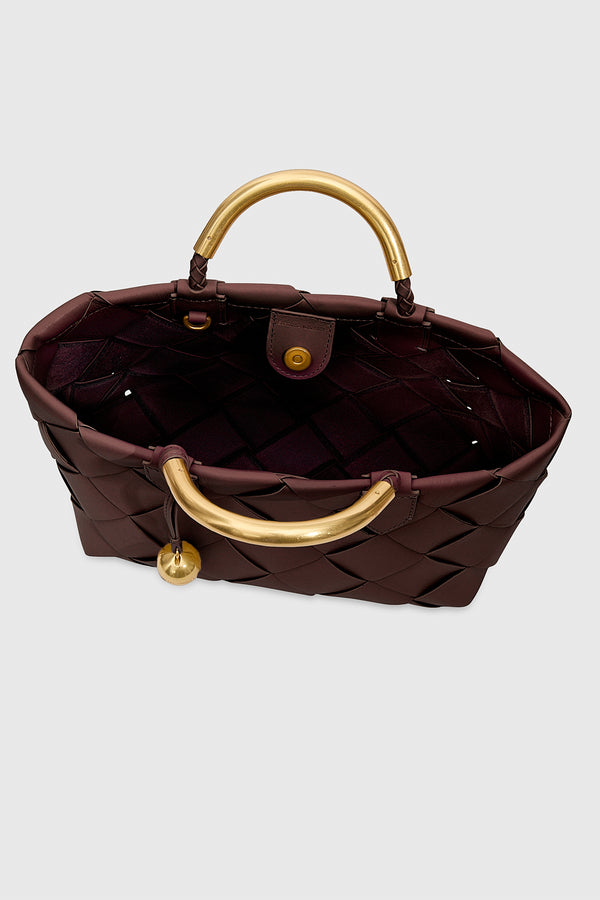 Rebecca Minkoff Frankie Woven Mini Tote