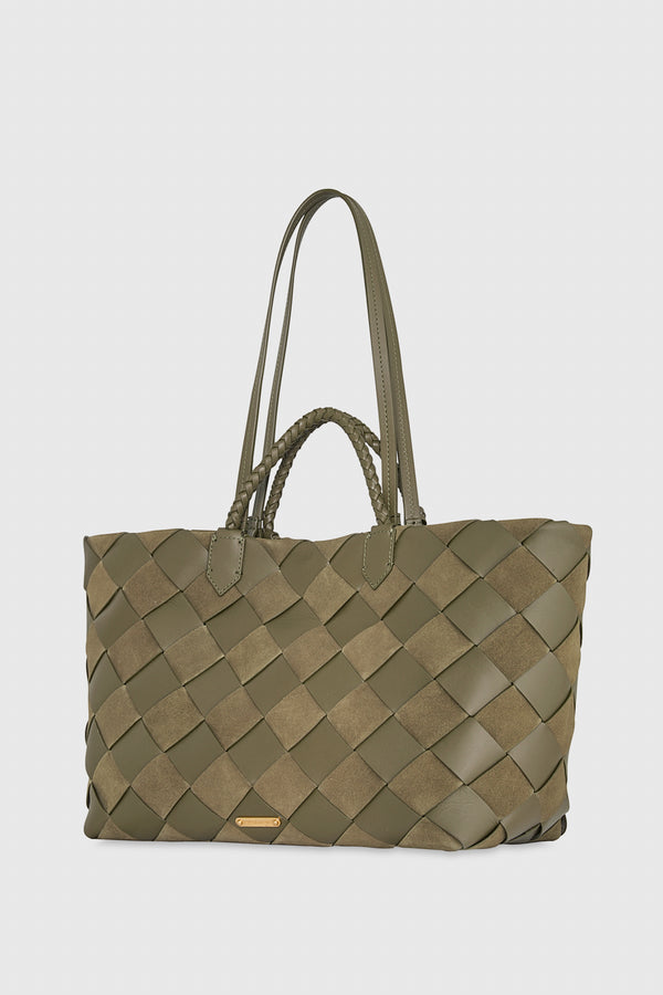 Rebecca Minkoff Frankie Woven Tote