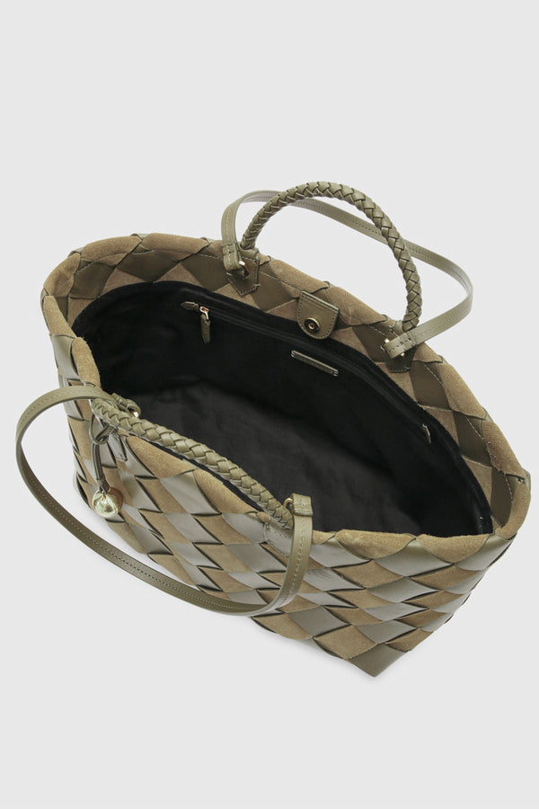 Rebecca Minkoff Frankie Woven Tote