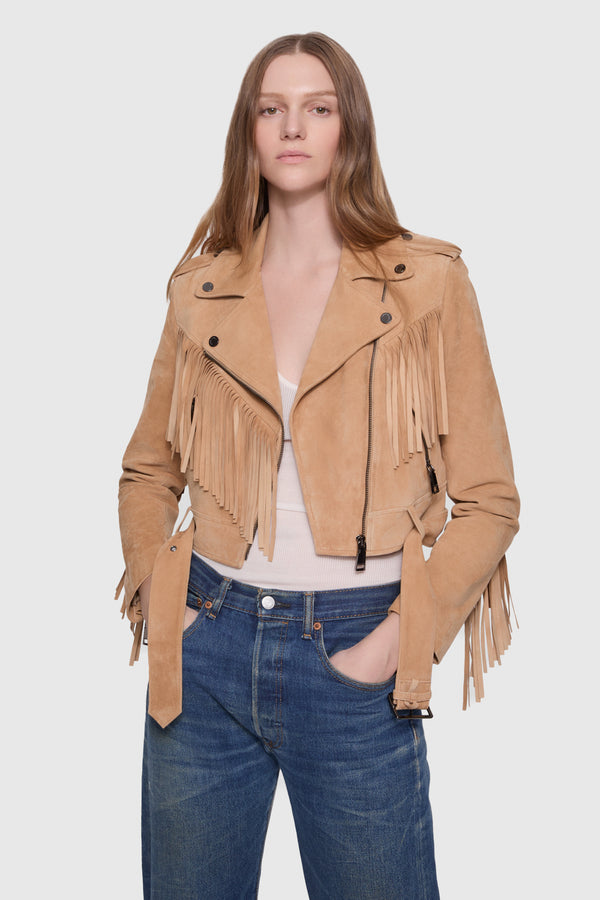 rebecca minkoff Gemma Suede Jacket