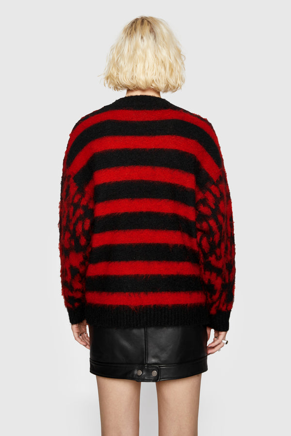 Rebecca Minkoff Gordon Leopard Sweater