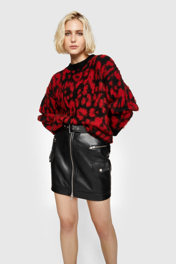 rebecca minkoff Gordon Leopard Sweater