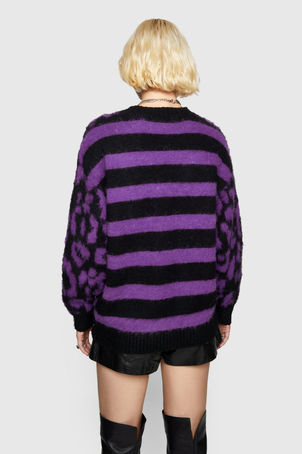 Rebecca Minkoff Gordon Leopard Sweater