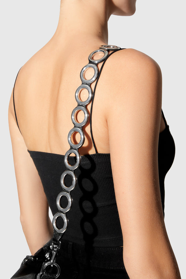 Rebecca Minkoff Guitar Strap With Eyelets