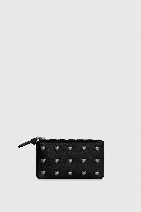 rebecca minkoff Heart Studded Pouch