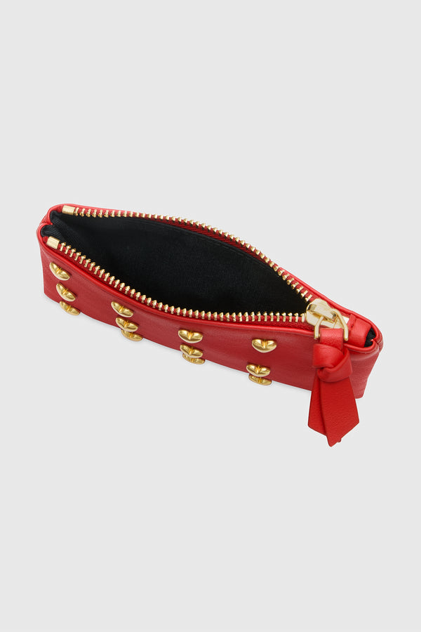 Rebecca Minkoff Heart Studded Pouch