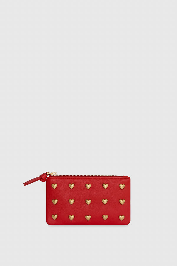 rebecca minkoff Heart Studded Pouch