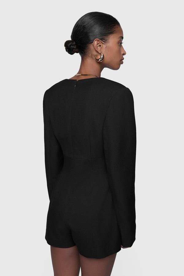 Rebecca Minkoff Indy Long Sleeve Romper