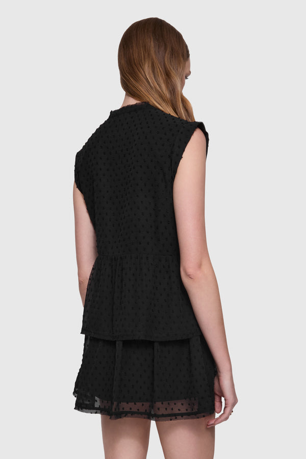 Rebecca Minkoff Ivy Pintuck Tier Dress