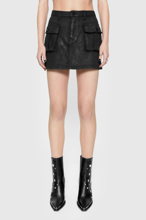 Rebecca Minkoff Jodie Denim Mini Skirt