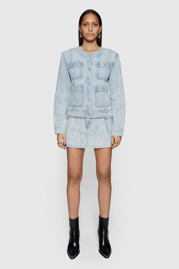 rebecca minkoff Jodie Denim Mini Skirt