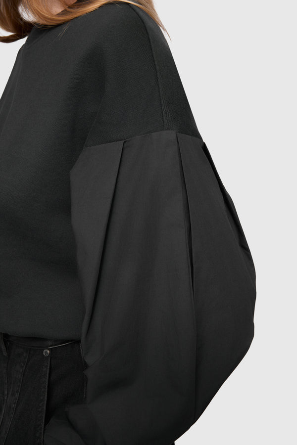 Rebecca Minkoff Julia Combo Long Sleeve Top