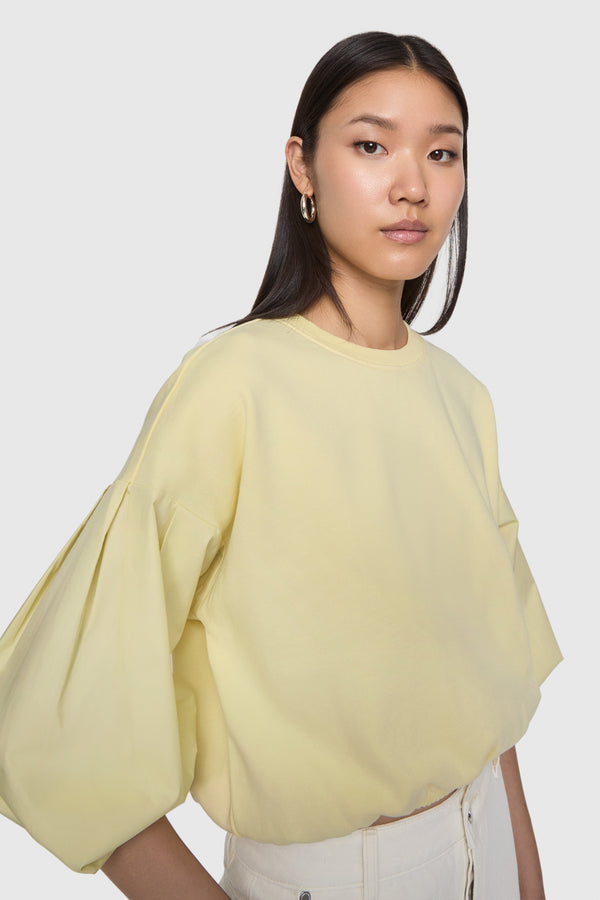 Rebecca Minkoff Julia Combo Long Sleeve Top