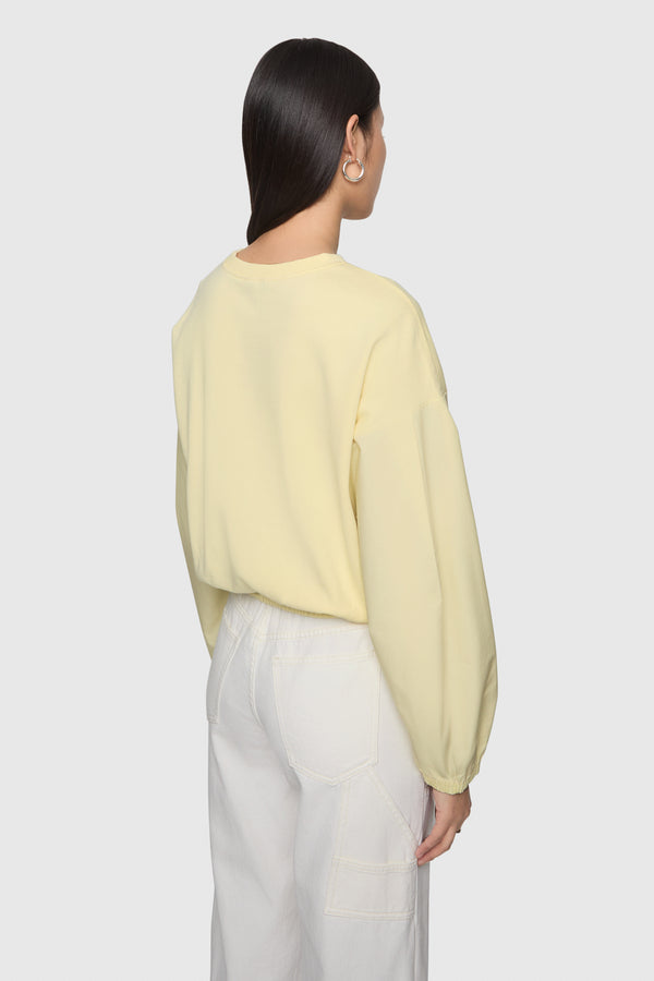 Rebecca Minkoff Julia Combo Long Sleeve Top