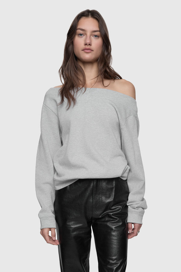 rebecca minkoff Kora Off Shoulder Sweatshirt