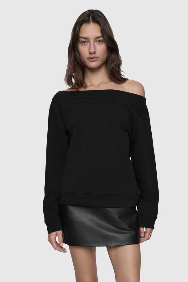 rebecca minkoff Kora Off Shoulder Sweatshirt
