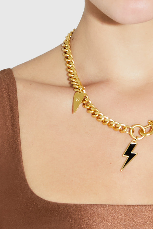 Rebecca Minkoff Lariat Charm Necklace