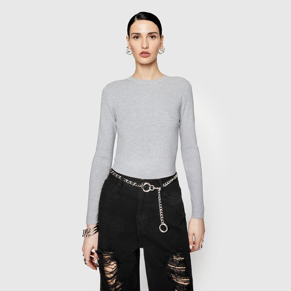 Rebecca Minkoff Leona Cropped Long Sleeve