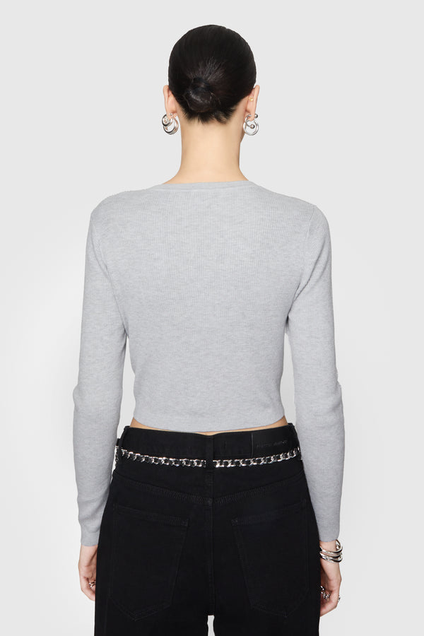 Rebecca Minkoff Leona Cropped Long Sleeve