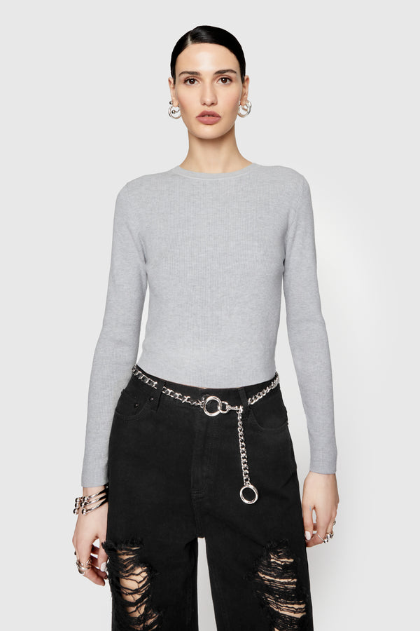 rebecca minkoff Leona Cropped Long Sleeve