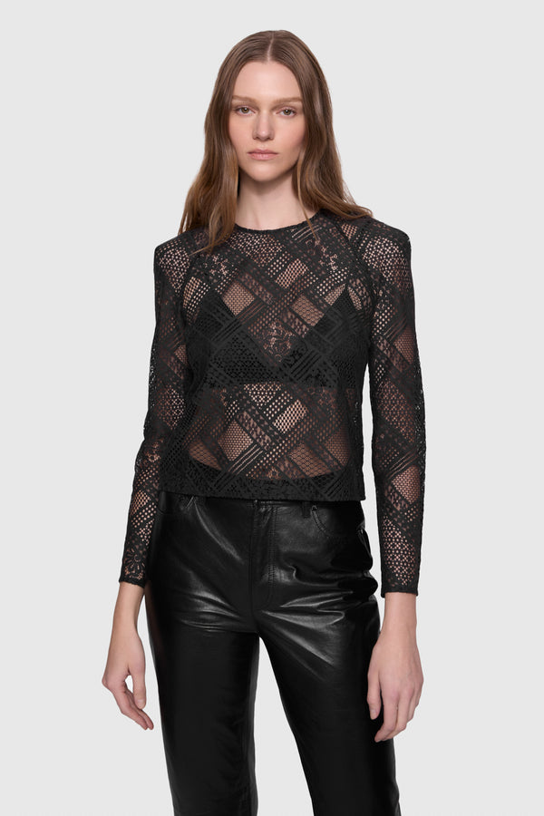 rebecca minkoff Lilian Lace Top
