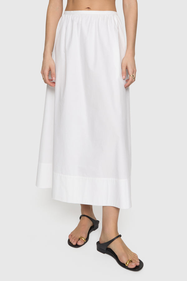 Rebecca Minkoff Meg Gathered Midi Skirt