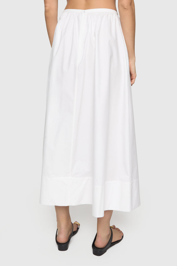 Rebecca Minkoff Meg Gathered Midi Skirt