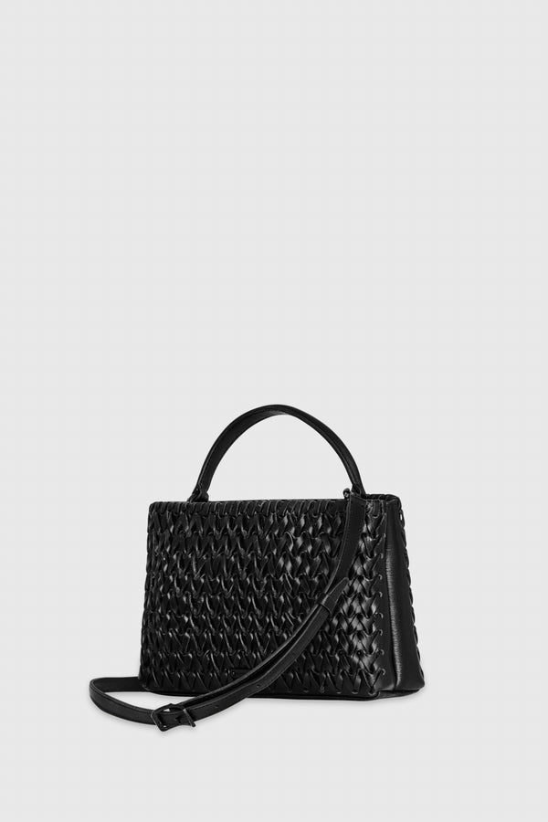 Rebecca Minkoff Megan Woven Top Handle