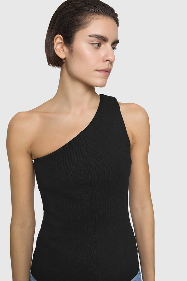 Rebecca Minkoff Morgan One Shoulder Top