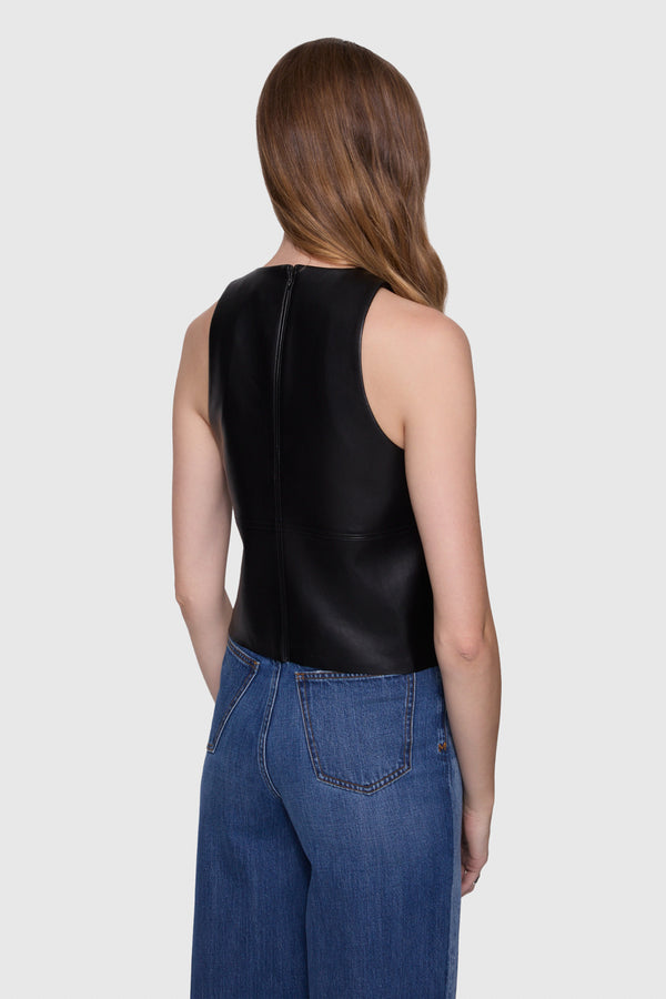 Rebecca Minkoff Nora Faux Leather Halter