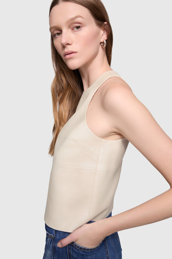 Rebecca Minkoff Nora Faux Leather Halter