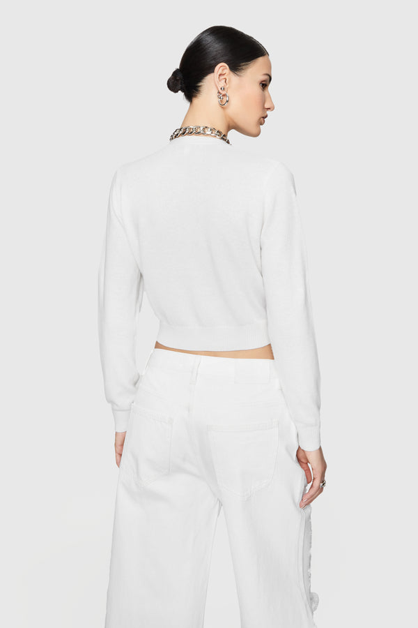 Rebecca Minkoff Paige Cropped Cardigan