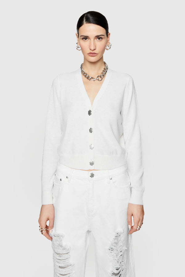rebecca minkoff Paige Cropped Cardigan