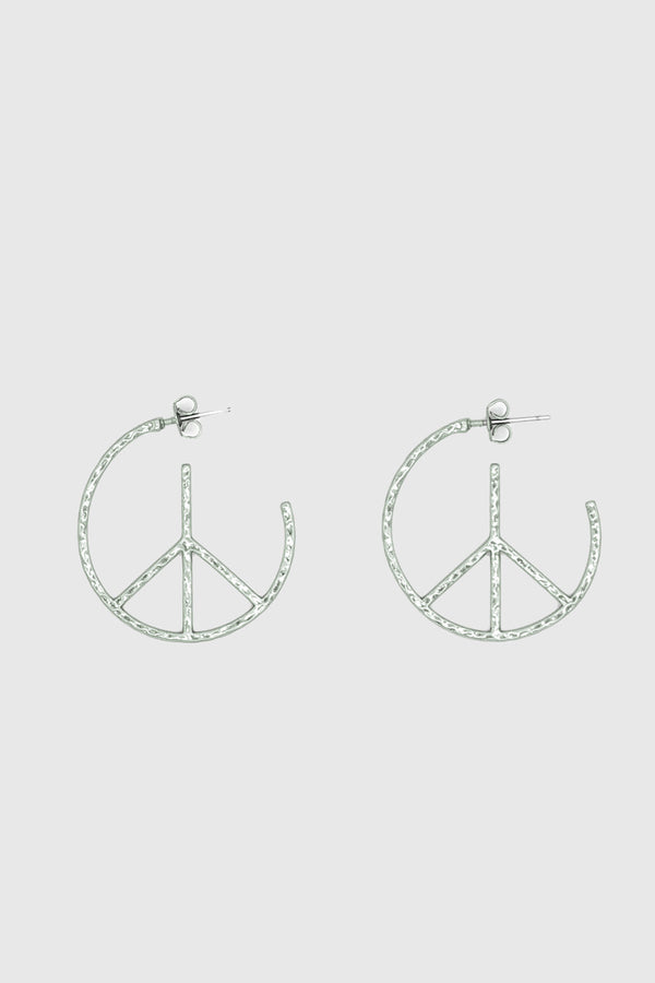 Rebecca Minkoff Peace Hoop Earring