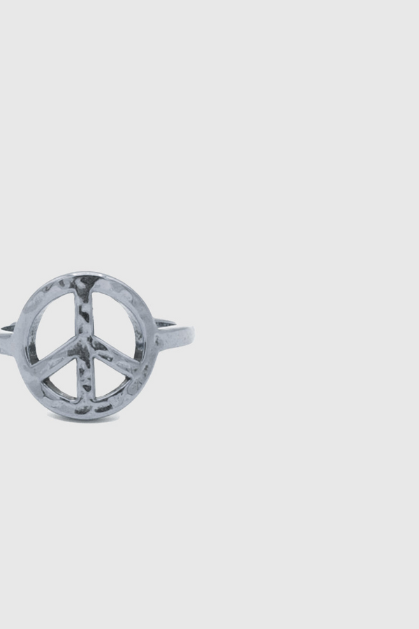 Rebecca Minkoff Peace Sign Ring