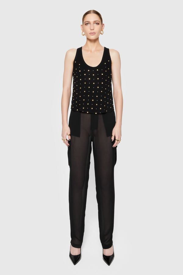 rebecca minkoff Presley Sheer Cargo Pant