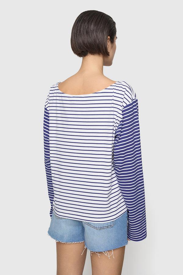 Rebecca Minkoff Ruby Stripe Pocket Tee