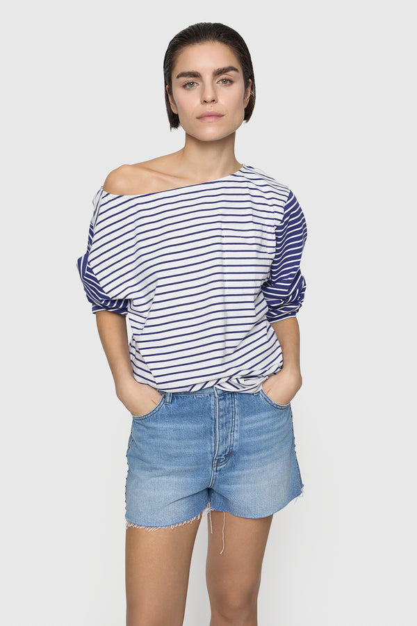 rebecca minkoff Ruby Stripe Pocket Tee